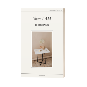 Share I AM Devotions 2 - Christ In Us - Softcover - By JM van der Westhuizen