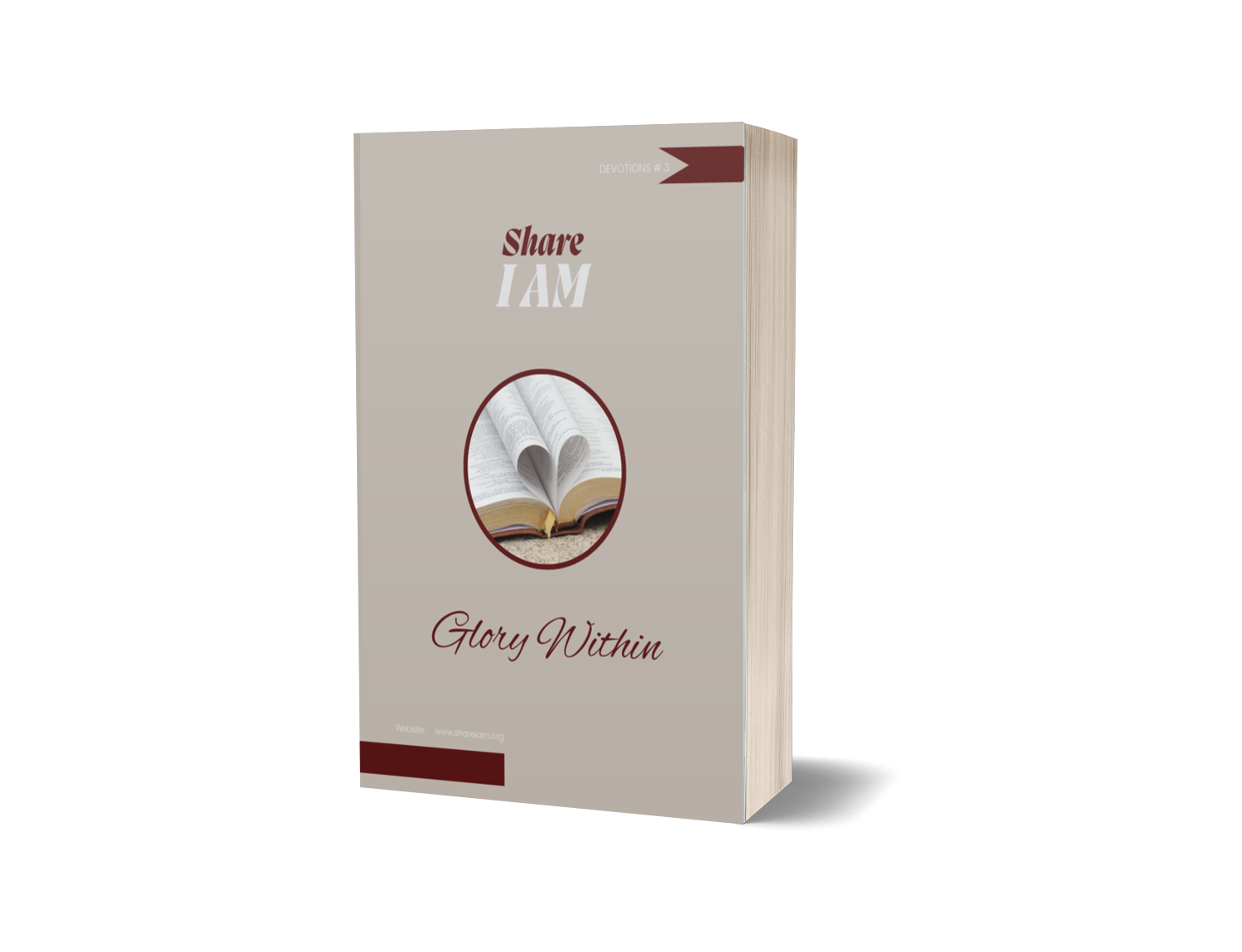 Share I AM Devotions 3 - Glory Within - Softcover - By JM van der Westhuizen